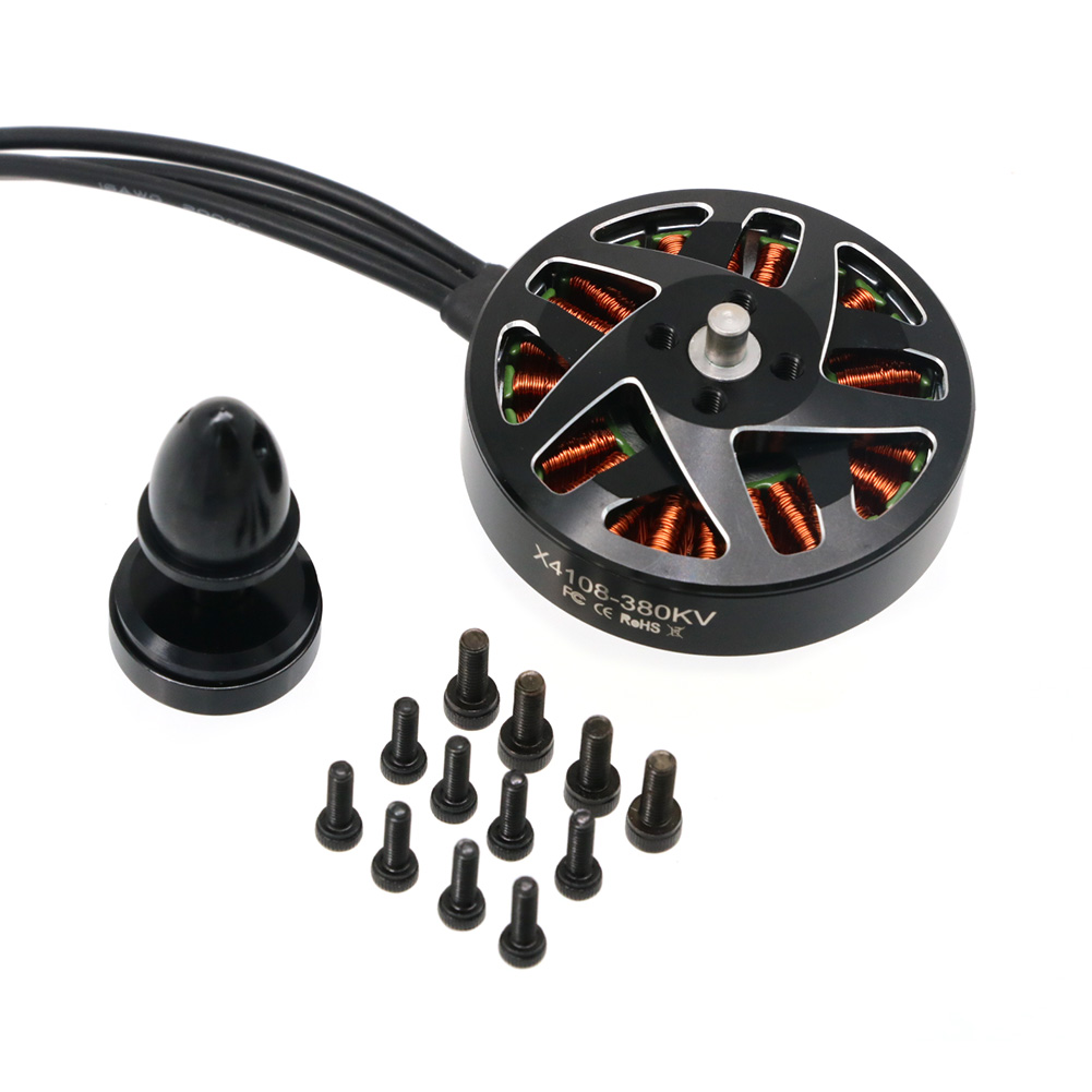 4pcs UAngel 4108 X4108 380KV 6 - Rc Helicopter Large avaliação e preço