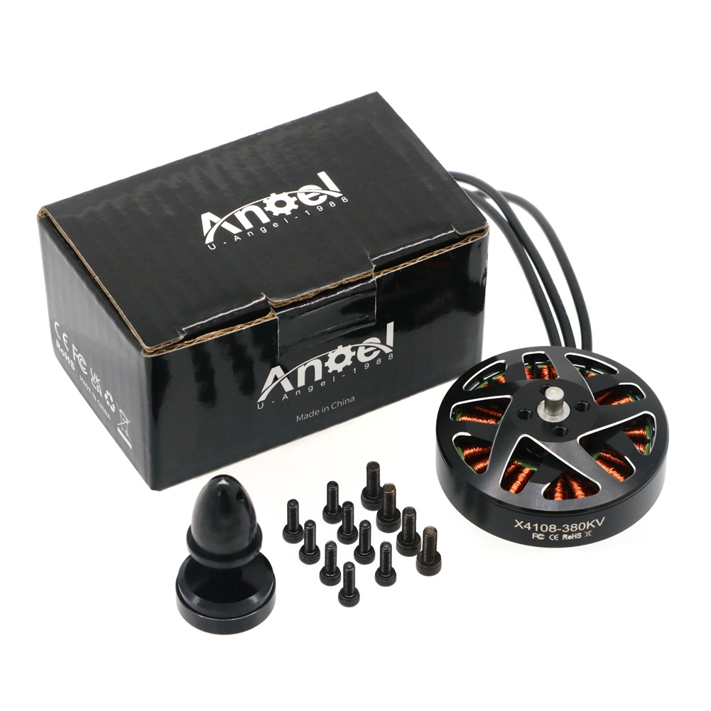 4pcs UAngel 4108 X4108 380KV 6 - Rc Helicopter Large avaliação e preço