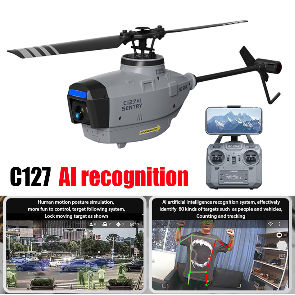 RC ERA C127 AI Mini Brushless  - Rc Helicopter Single Rotor avaliação e preço