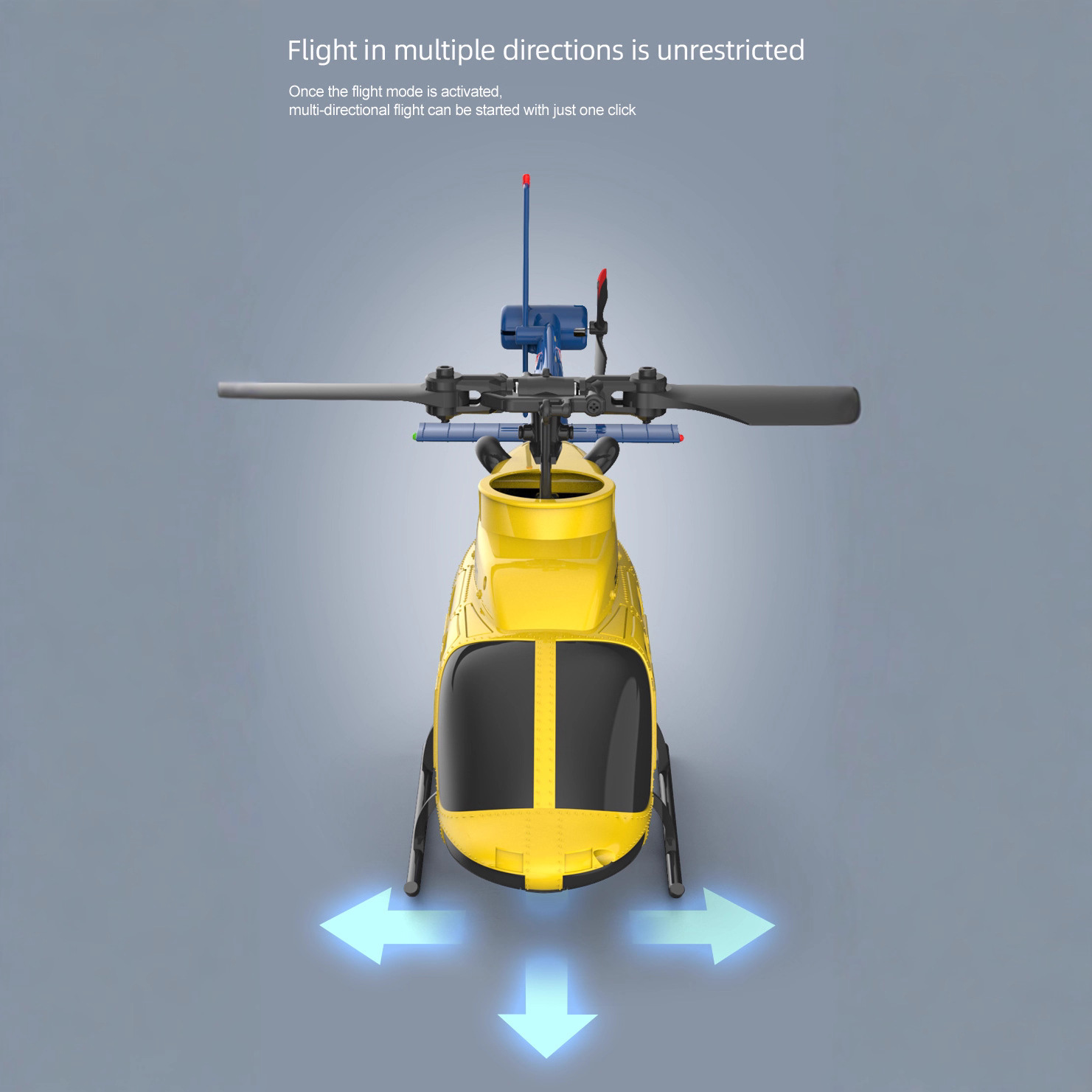 A60 1/42 escala Bell 206 RC He - Rc Helicopter Single Rotor avaliação e preço