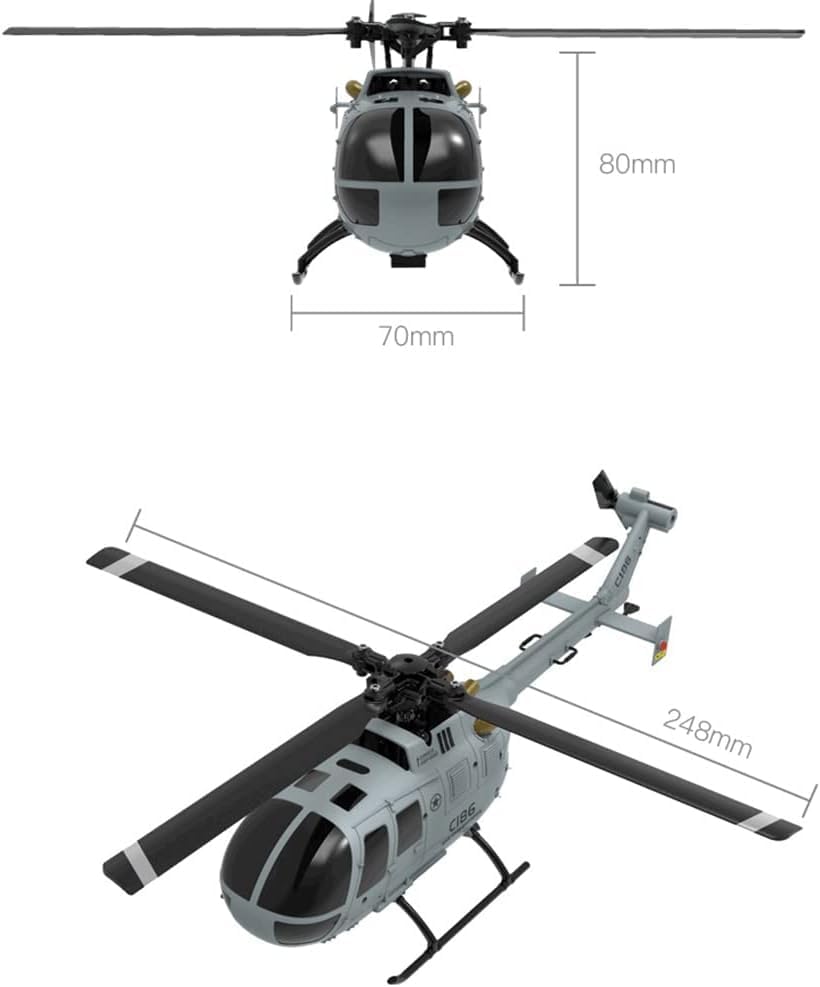 Helicóptero de Controle Remoto - Rc Helicopter Single Rotor avaliação e preço