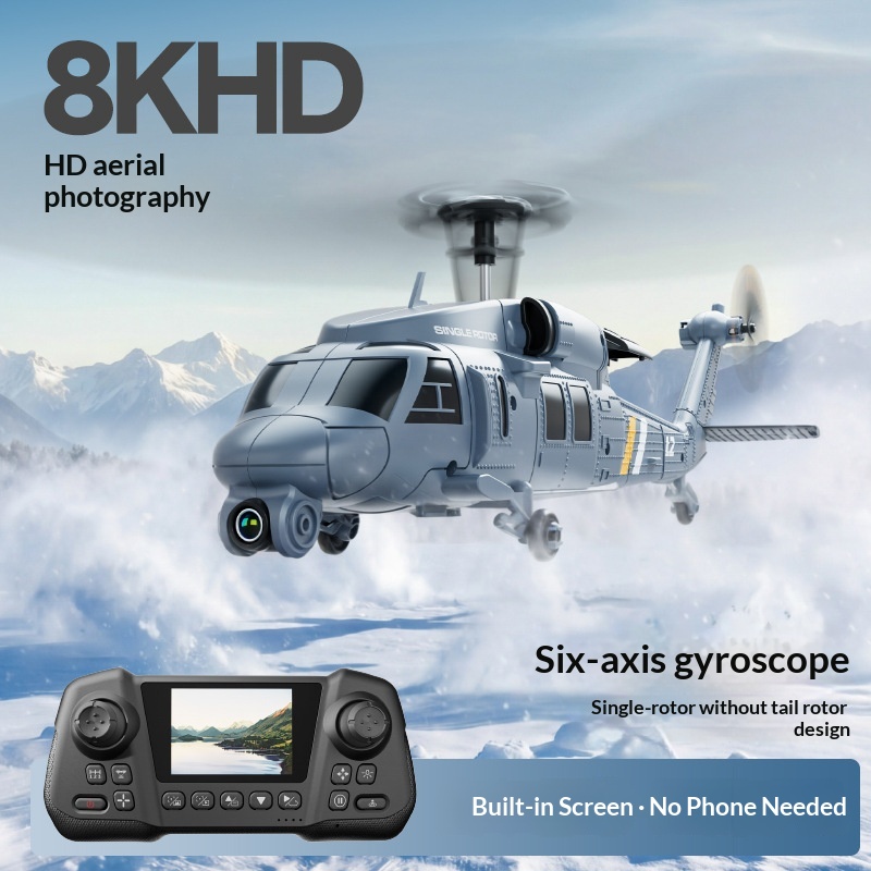 Helicóptero RC 4DRC L2 com Câm - Rc Helicopter Single Rotor avaliação e preço