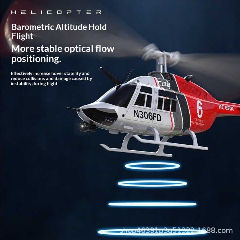 Helicóptero RC ERA C138 Bell 2 - Rc Helicopter Single Rotor avaliação e preço