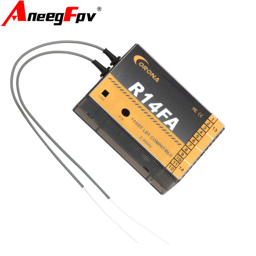 Receptor modelo Corona R14FA 1 - Rc Helicopter Remote Control avaliação e preço