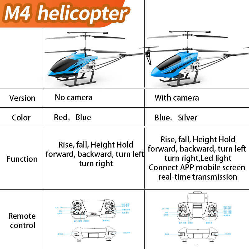 M4 grande helicóptero rc contr - Rc Helicopter Large avaliação e preço