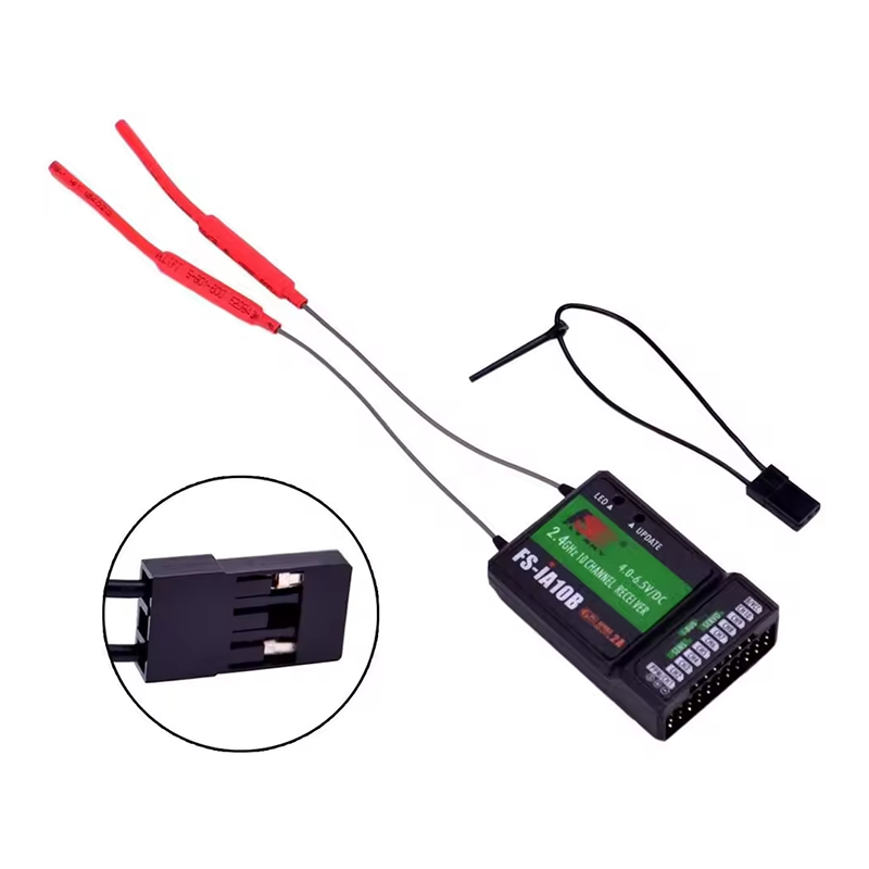Receptor Flysky FS-iA10B 2.4G  - Rc Helicopter Battery avaliação e preço