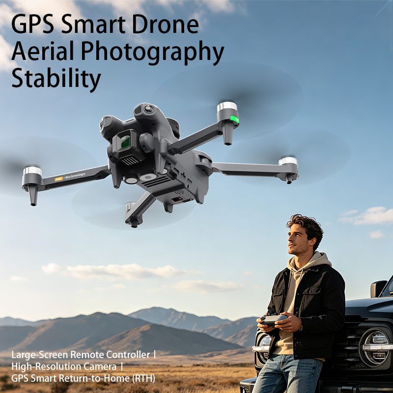 Drone RC Dobrável AE51 com GPS - Rc Helicopter Large avaliação e preço